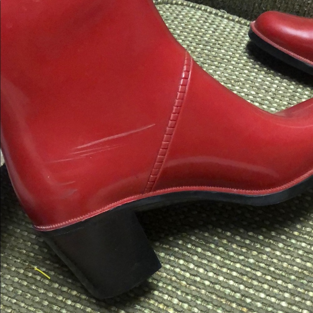 **Marc Jacobs Rainboots in Red** - Picture 3 of 8
